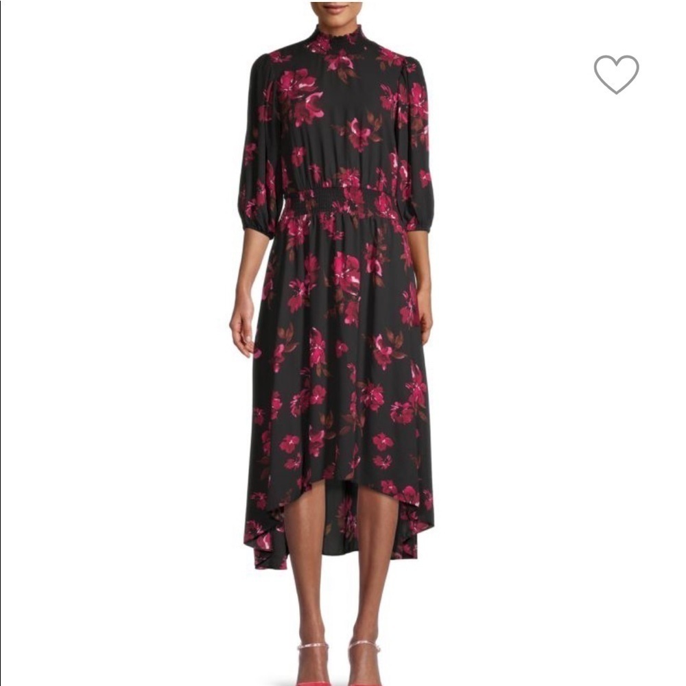 NANETTE nanette Lepore Floral High Low Dress